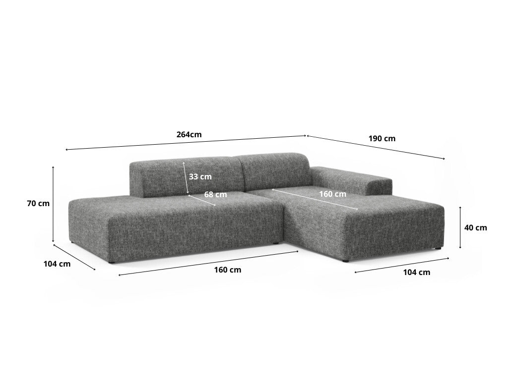 Modulinis minkštas kampas 657249
