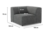Modulinė sėdimoji dalis 657298
