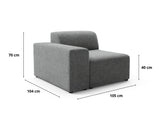 Modulinė sėdimoji dalis 657917