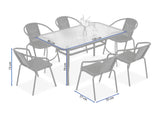 Lauko baldų komplektas 658477