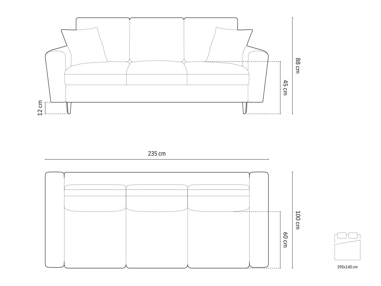 Sofa lova 658695