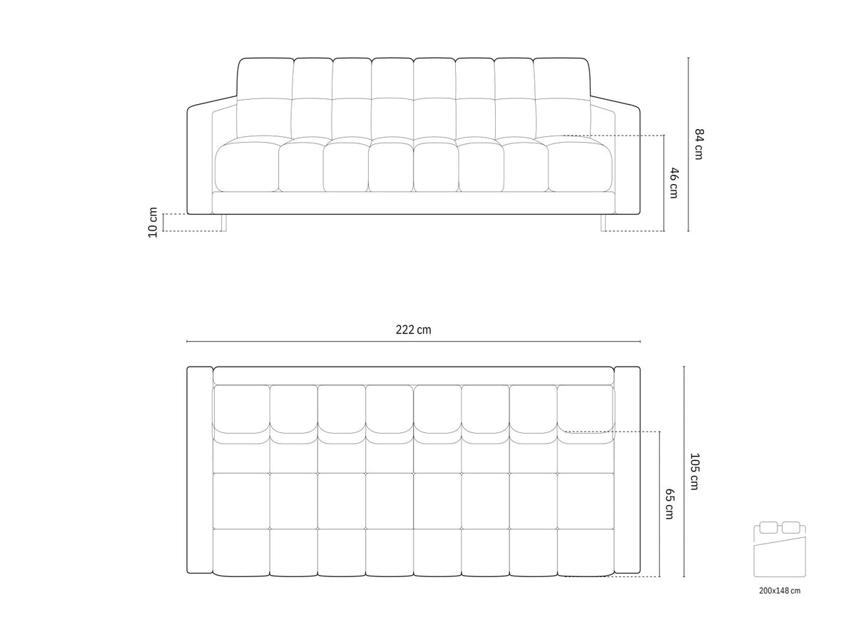 Sofa lova 661664