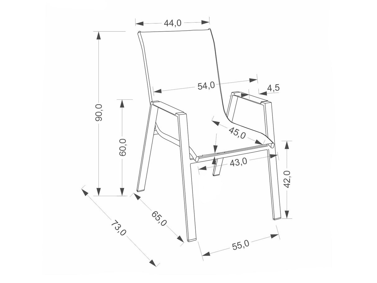 Lauko kėdė 662067