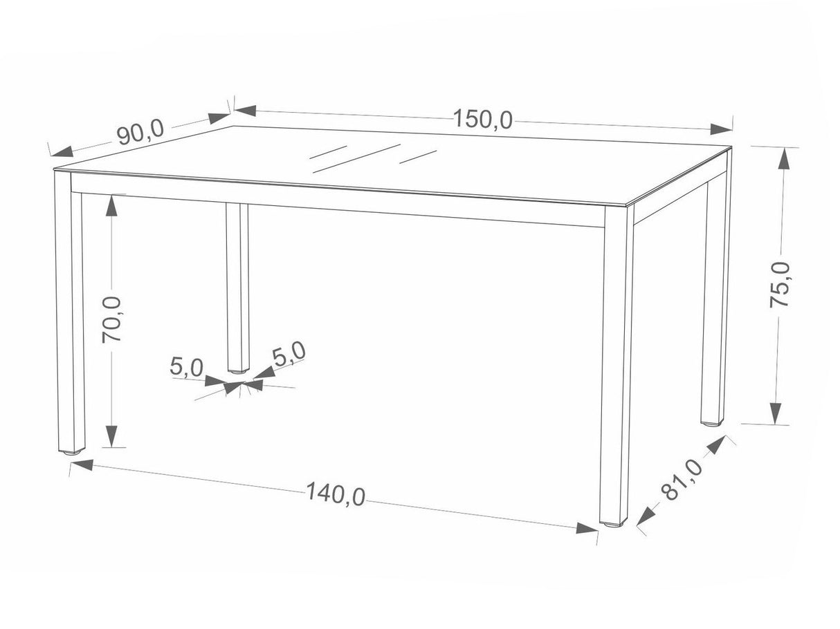 Lauko stalas 662084