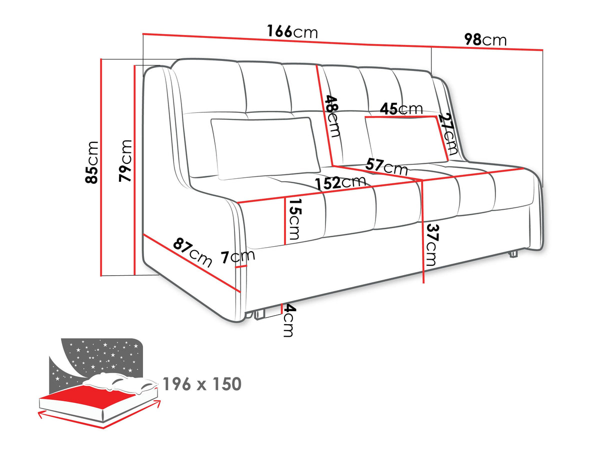 Sofa lova 663214
