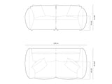 Modulinė sofa 654079