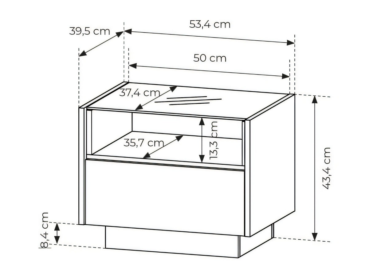 Naktinis staliukas 665340