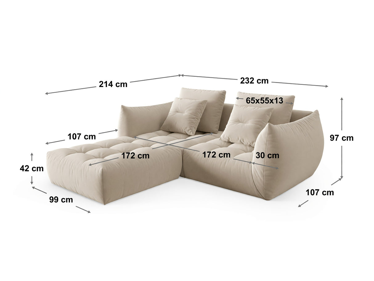 Modulinis minkštas kampas 587231