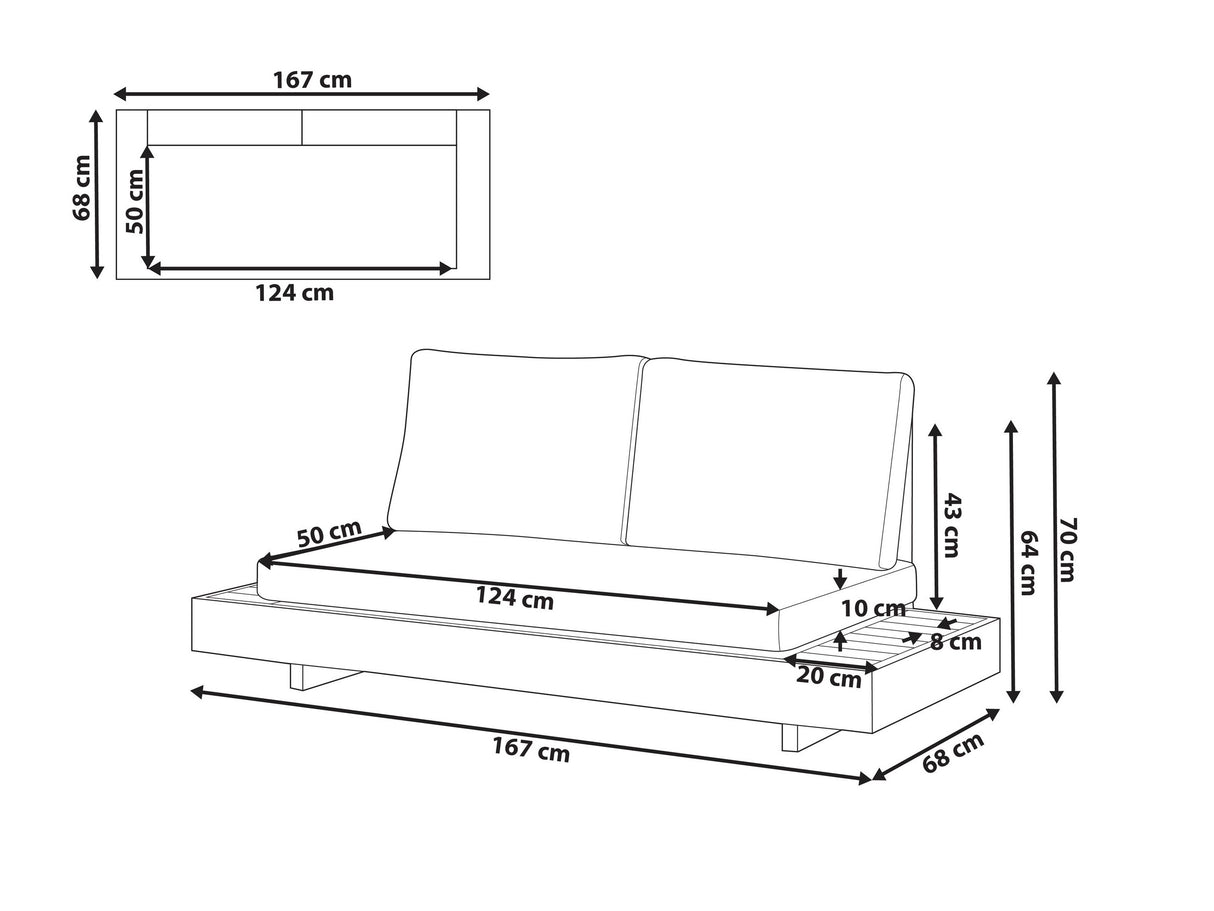 Lauko sofa 669176