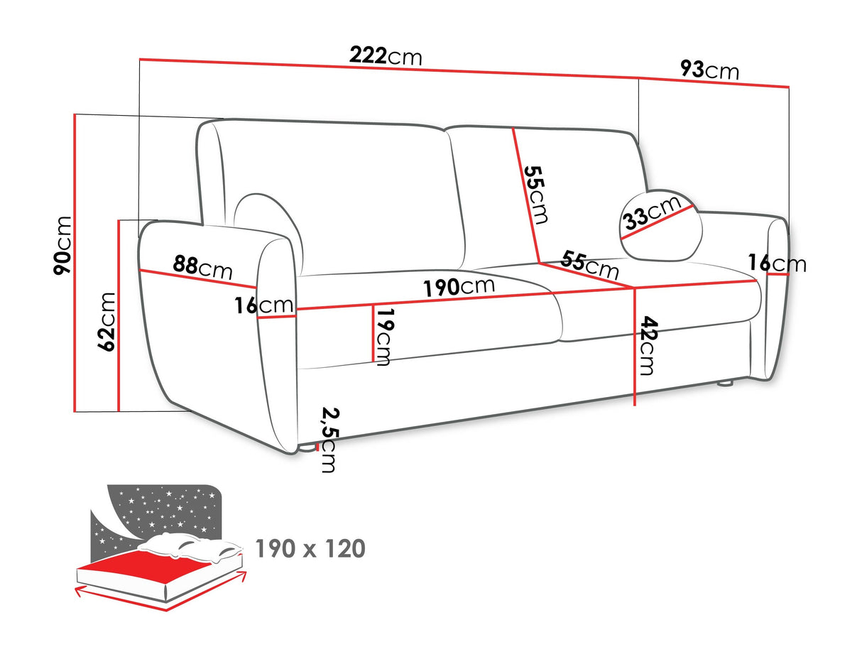 Sofa lova 669966