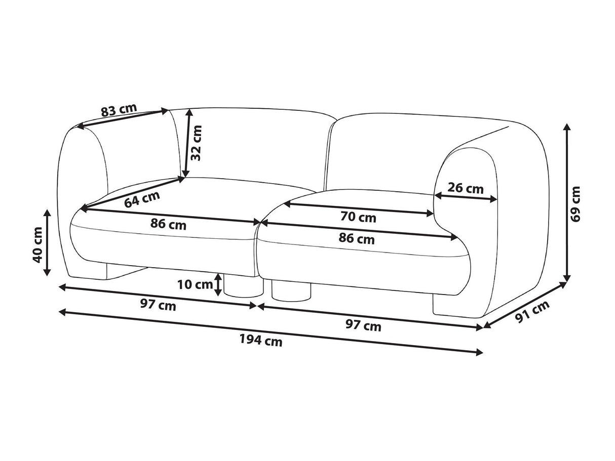 Modulinė sofa 670271