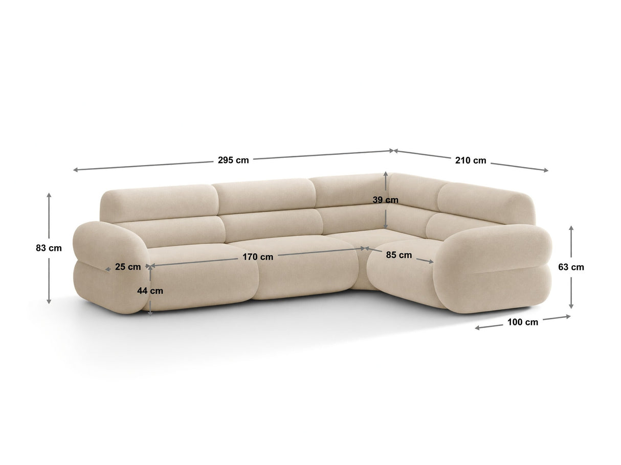 Modulinis minkštas kampas 670119
