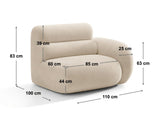 Modulinė sėdimoji dalis 670791
