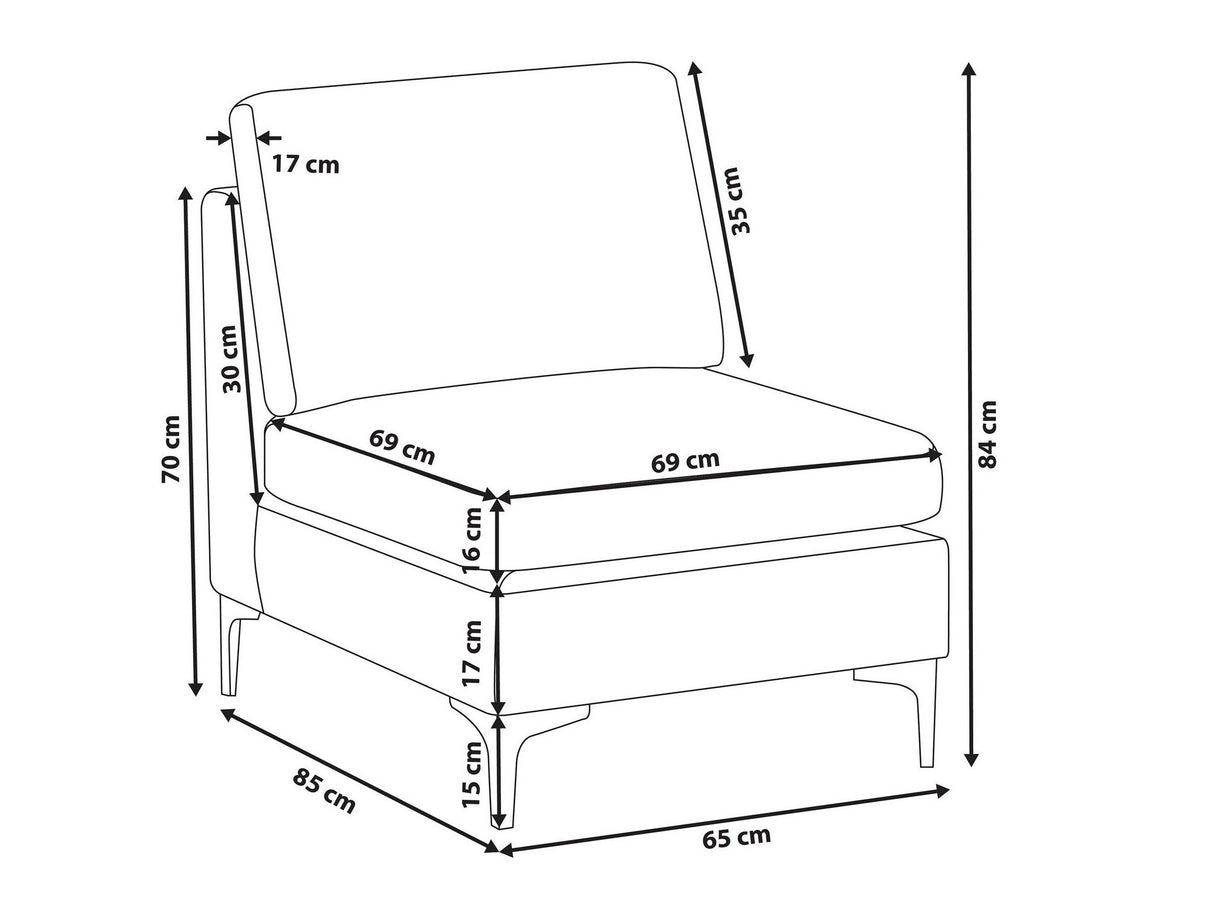 Modulinis fotelis 672486
