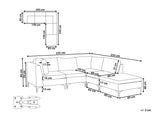 Modulinis minkštas kampas 672511