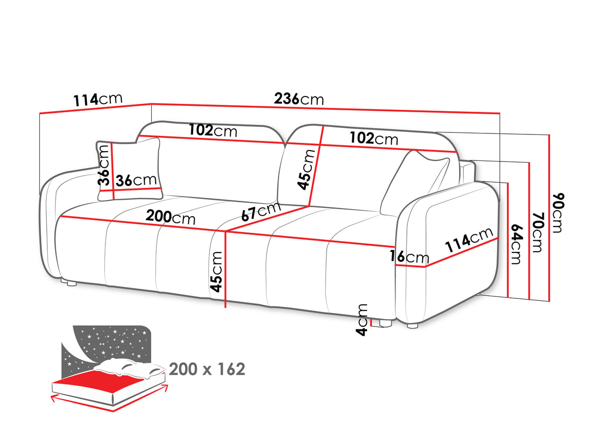 Sofa lova 674837