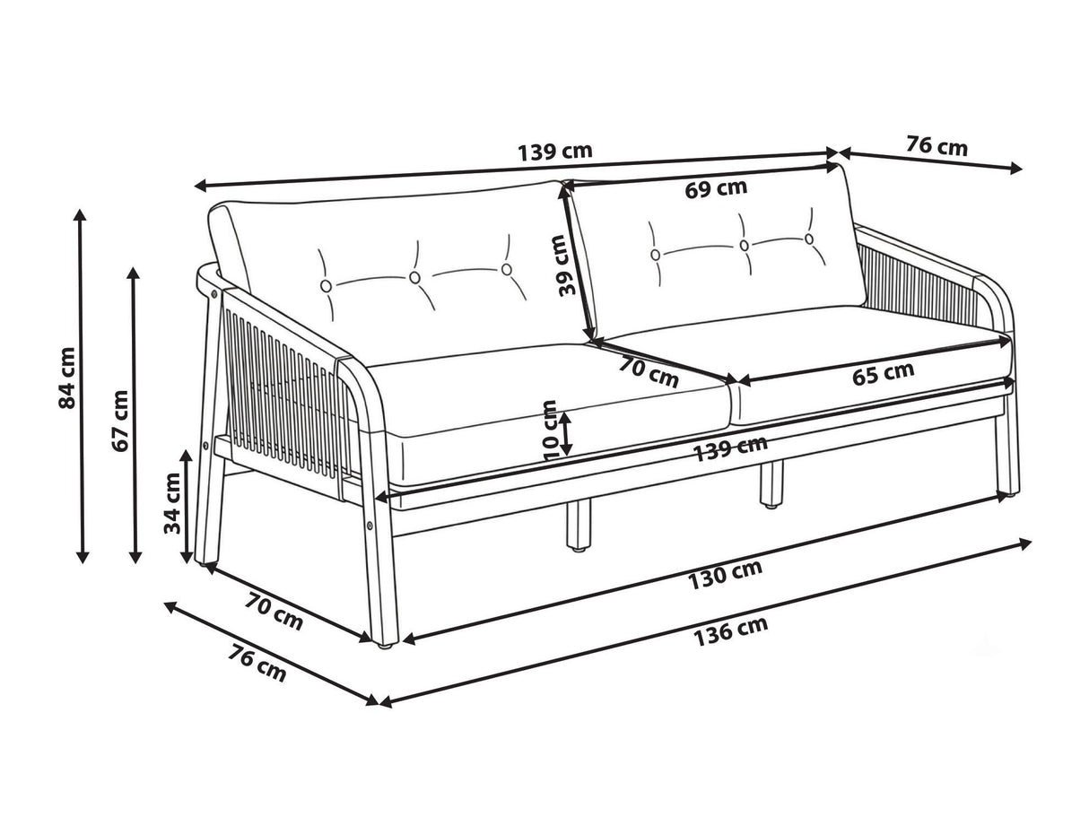 Lauko sofa 675786