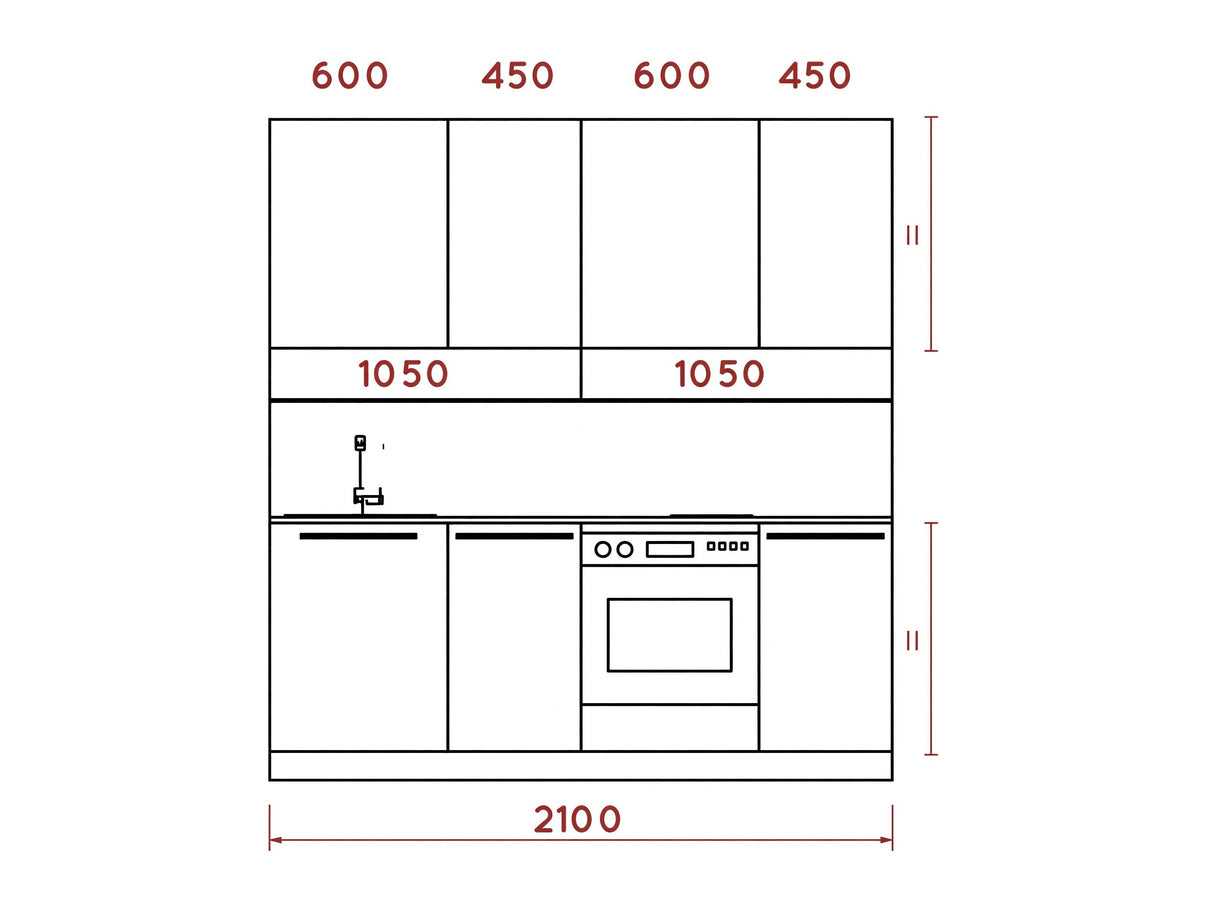 Virtuvės komplektas 605441
