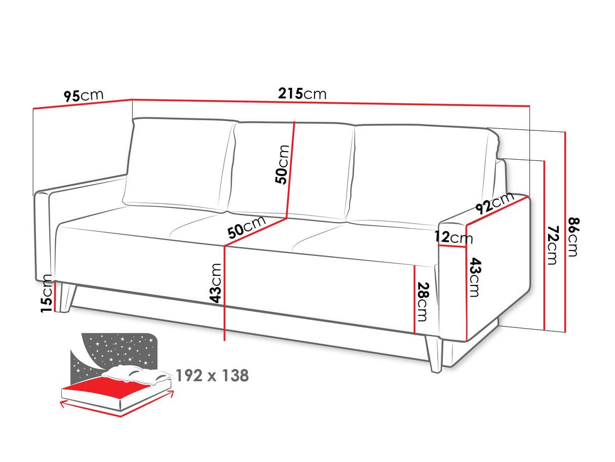 Sofa lova 678536