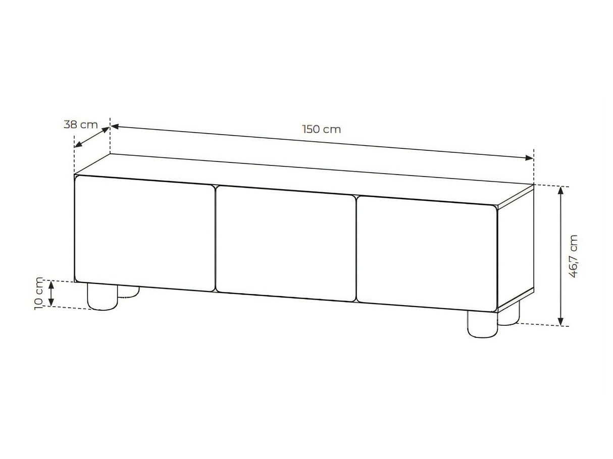 TV staliukas 680922