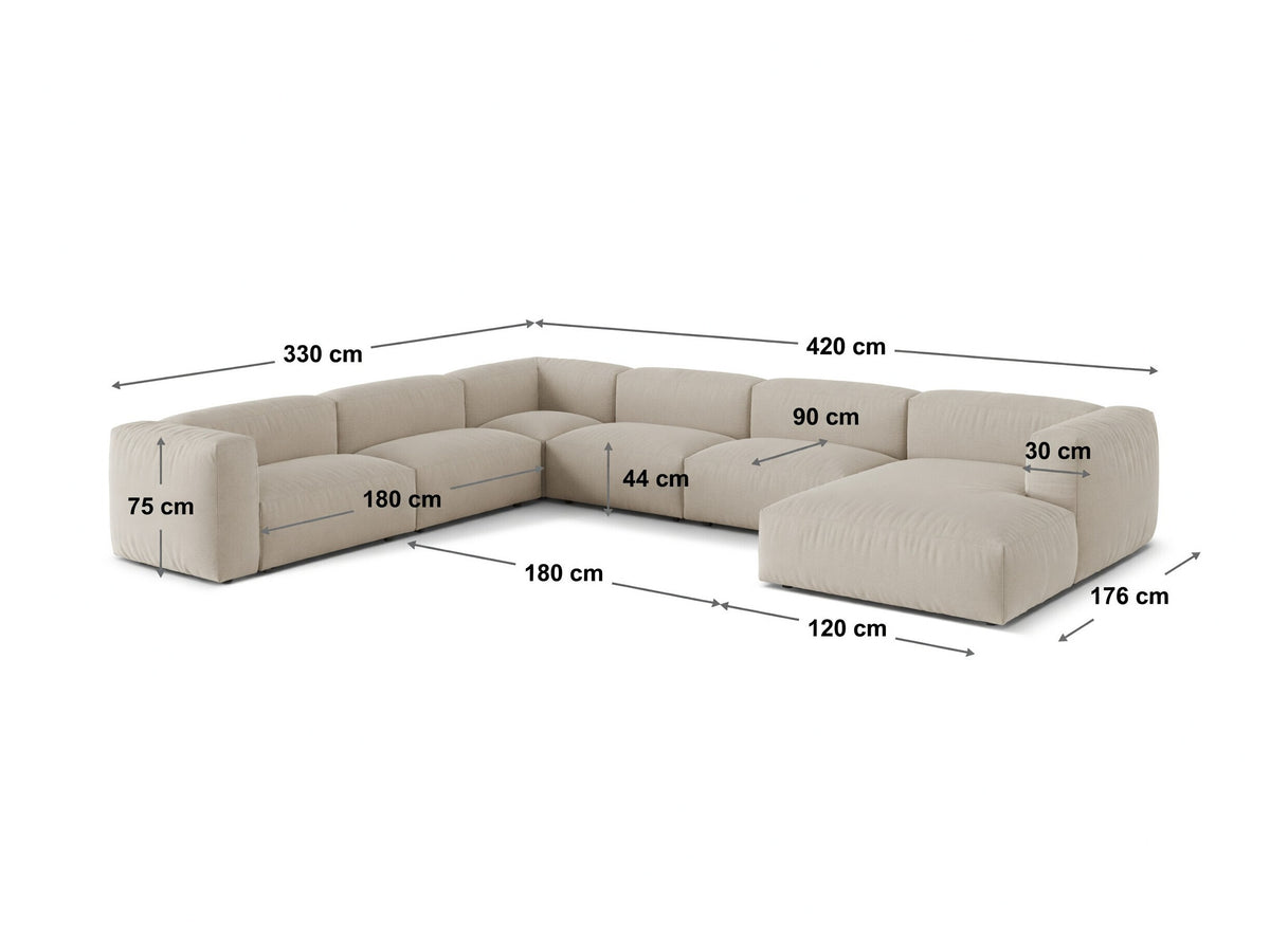 Modulinis minkštas kampas 652821