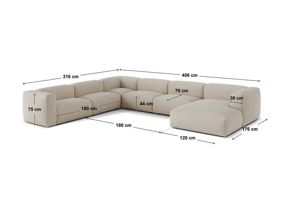Modulinis minkštas kampas 652770