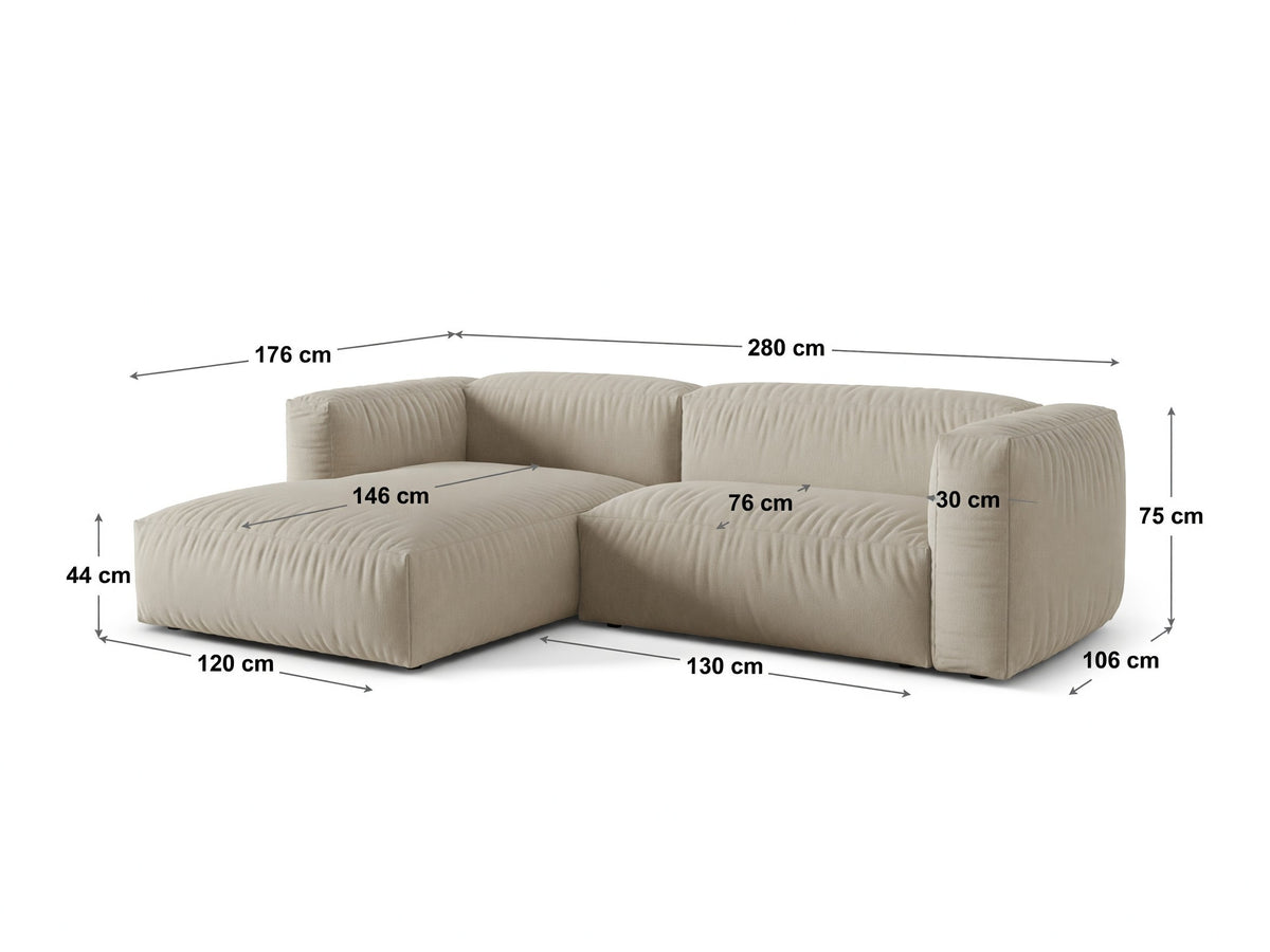 Modulinis minkštas kampas 651579