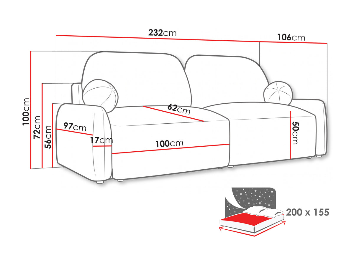 Sofa lova 677212 5107041