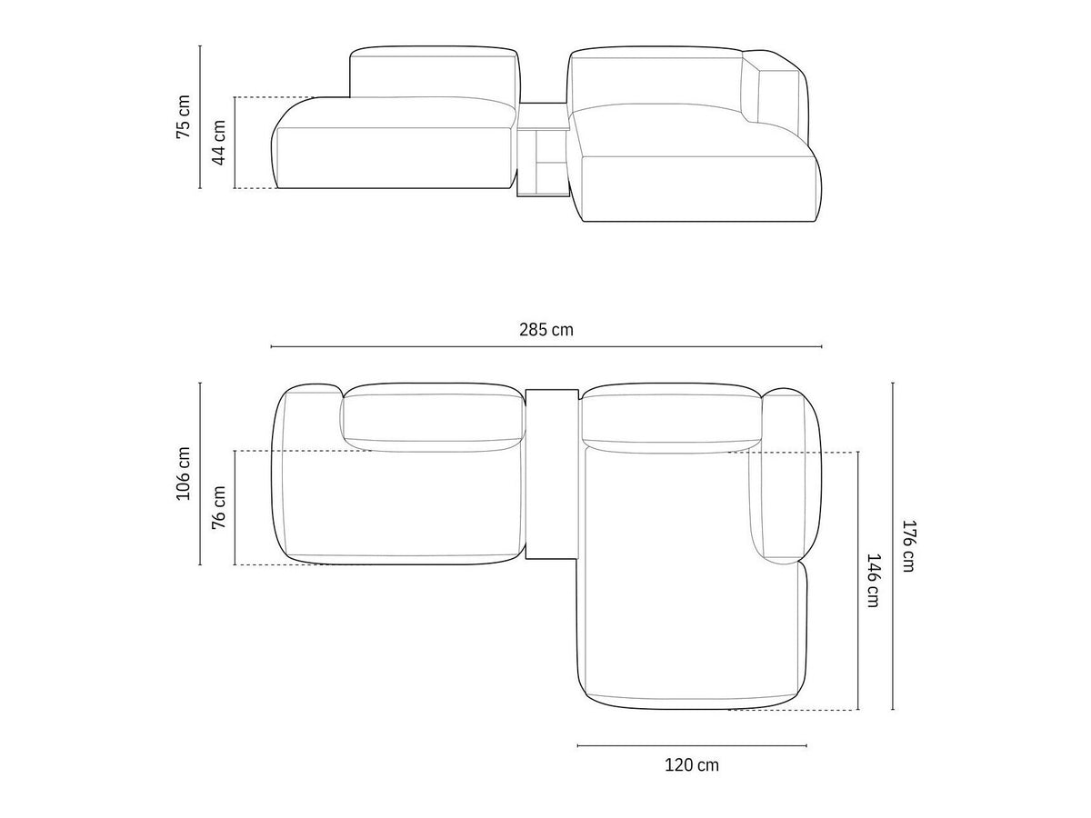 Modulinis minkštas kampas 579940 5109437