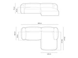 Modulinis minkštas kampas 579810