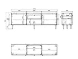 TV staliukas 686510