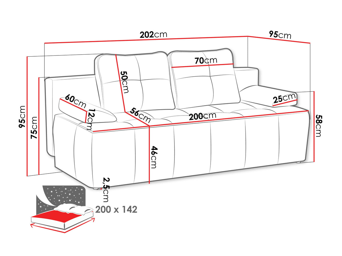 Sofa lova 690322