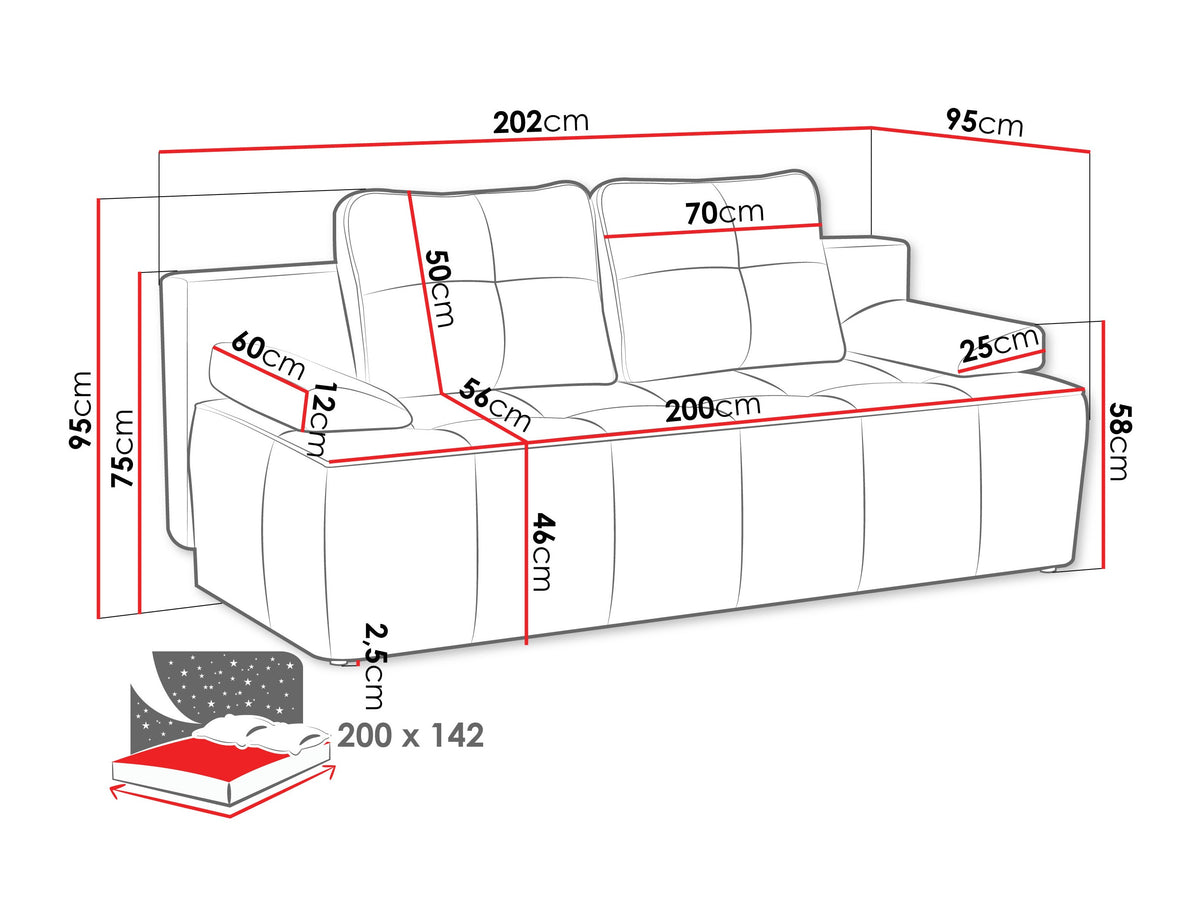 Sofa lova 690322